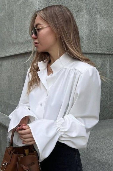 Сатиновая рубашка NUL-7044A480