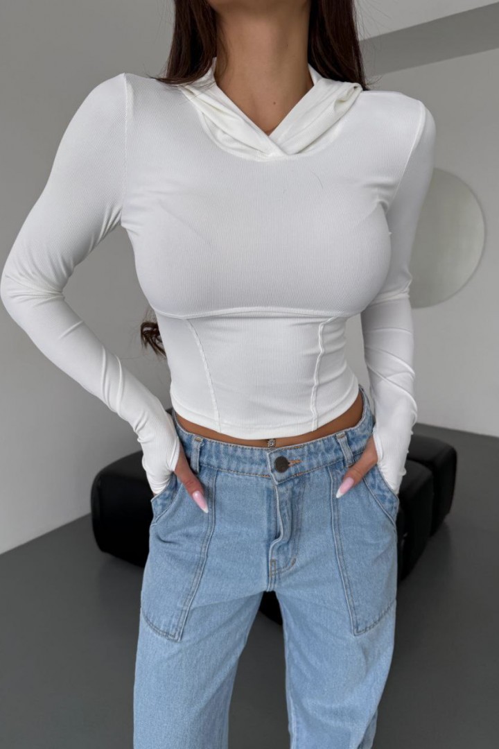 Лонгслив с капюшоном MIK-1705A330