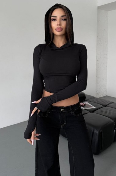 Лонгслив с капюшоном MIK-1705A330