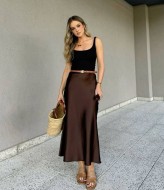 Сорочка  з розрізами на рукавах MIK-2454A420