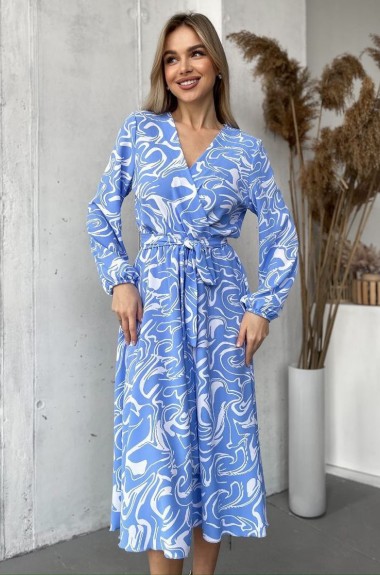 Платье креп жатка  MIK-2415A420