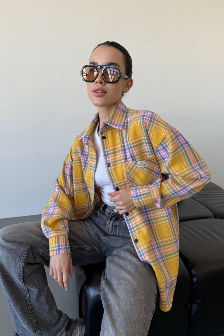 Фланелевая рубашка женская VSH-639A540