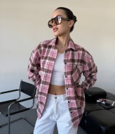 Фланелевая рубашка женская VSH-639A540