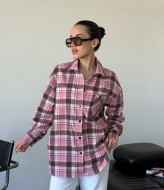Фланелевая рубашка женская VSH-639A540