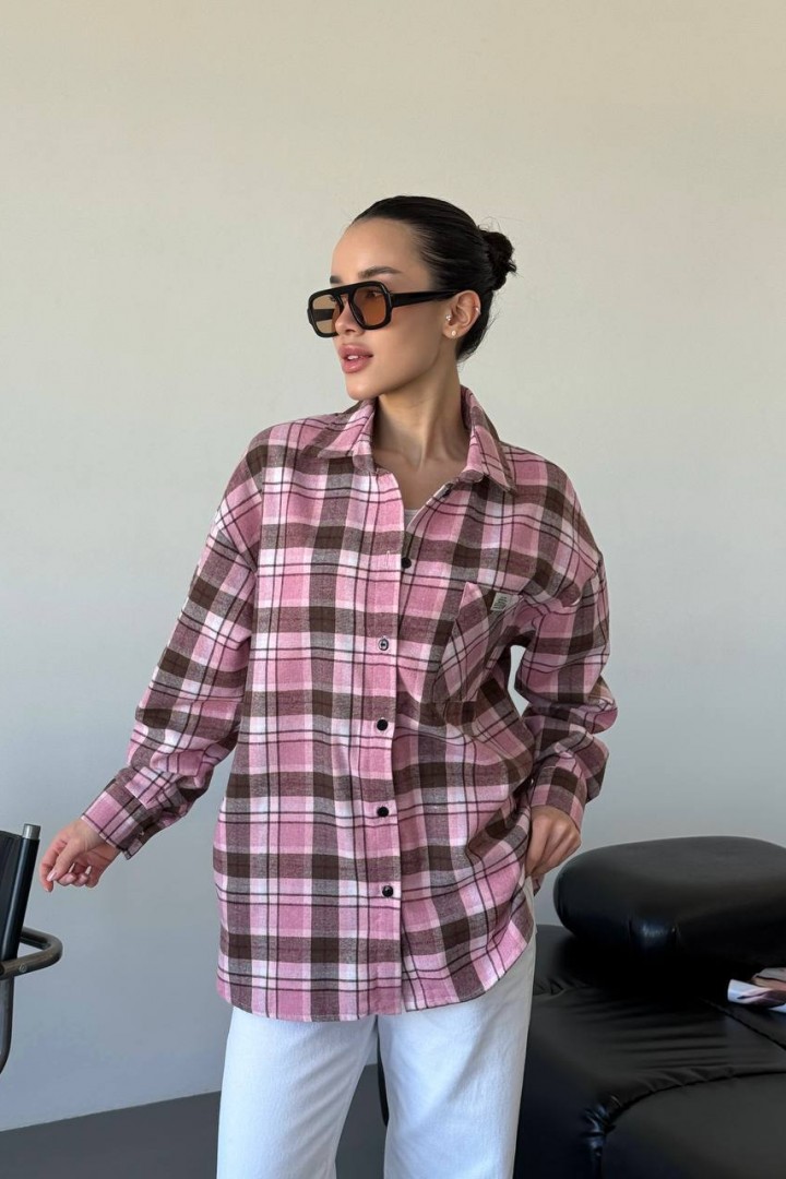 Фланелевая рубашка женская VSH-639A540