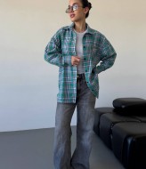 Фланелевая рубашка женская VSH-639A540