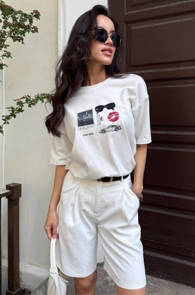 Футболка с принтом VSH-09A470