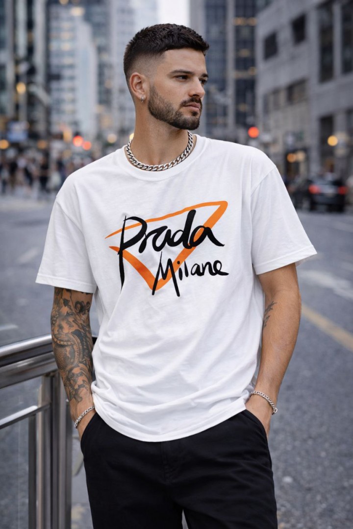 Стильна футболка UNISEX з накатом MIK-4217A320