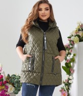 Стеганая женская жилетка MOV-515A740