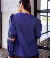 Блузка с кружевом BAB-258A430