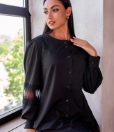 Блузка с кружевом BAB-258A430