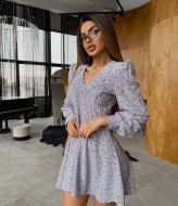 Платье с принтом JW-341A420