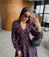 Платье с принтом JW-341A420