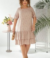 Легкое платье рукава на завязках MIK-2423A370