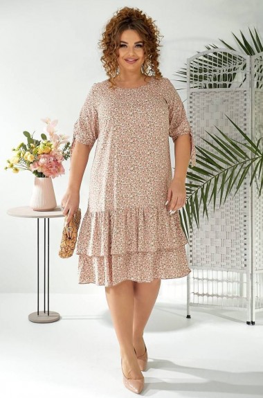 Легка сукня рукава на зав'язках MIK-2423A370