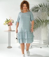 Легкое платье рукава на завязках MIK-2423A370