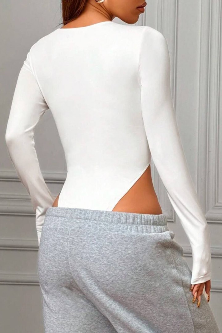 Стильный боди с длинными рукавами MIK-3099A219
