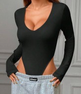 Стильный боди с длинными рукавами MIK-3099A219