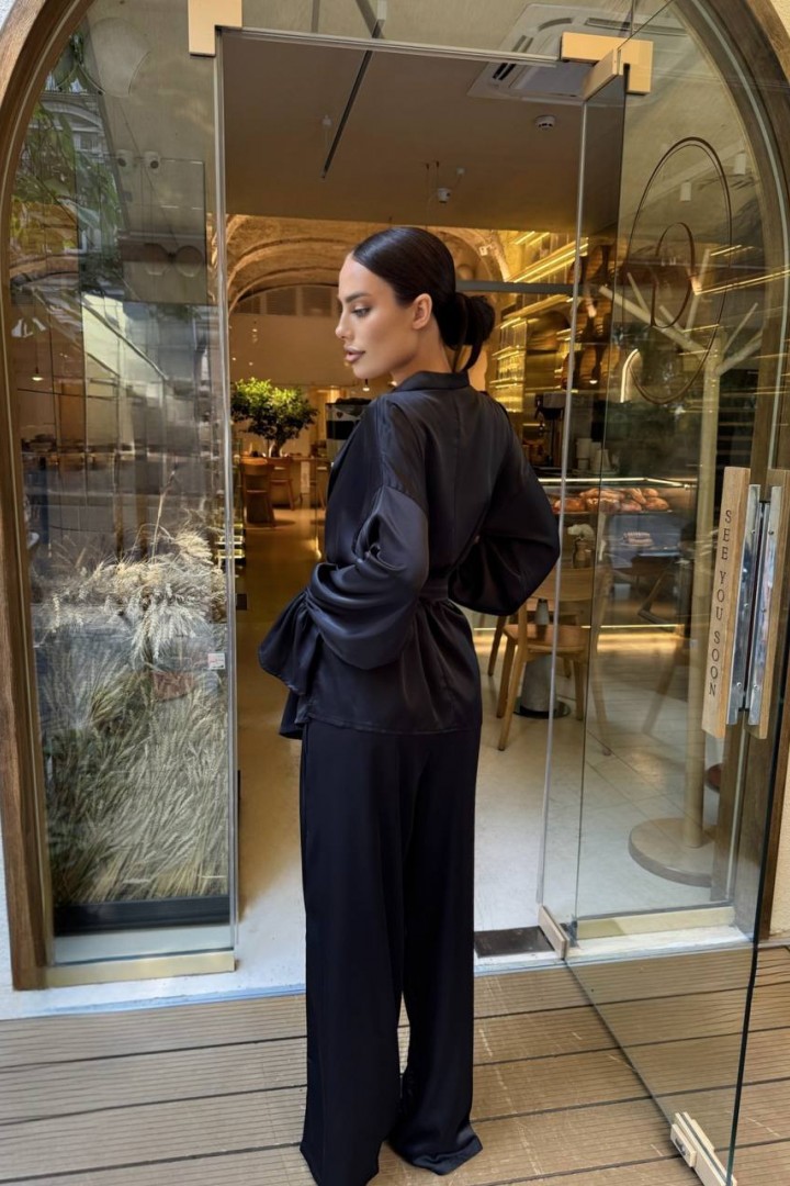 Костюм сорочка-кімоно і вільні штани RVA-429A700