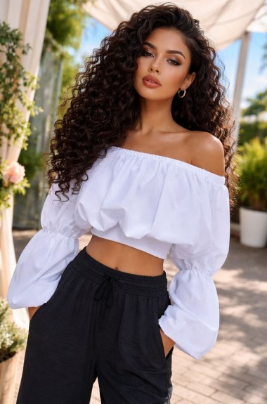 Шикарна блузка-топ MIK-3105A320