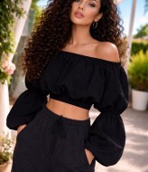 Шикарна блузка-топ MIK-3105A320