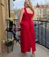 Нарядное платье с кейпом YM-7159A29