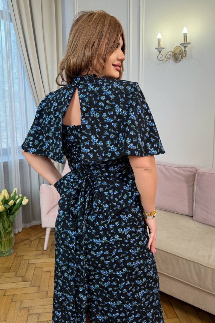 Ефектна сукня з кейпом YM-7159.1A29