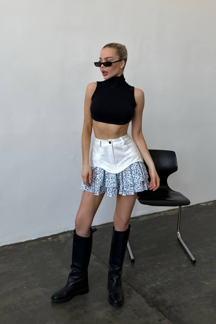 Юбка с баской MPK-533A500