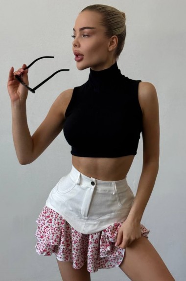 Юбка с баской MPK-533A500