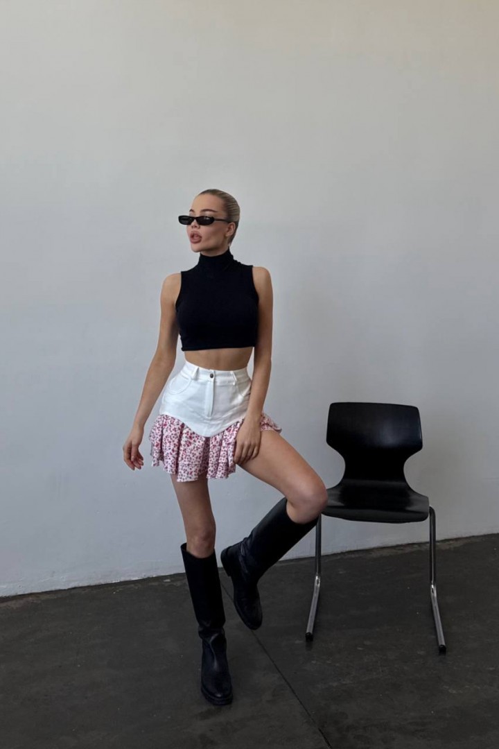 Юбка с баской MPK-533A500