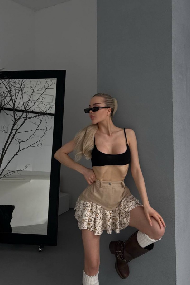 Юбка с баской MPK-533A500