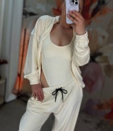 Костюм тройка с боди MIS-223A750