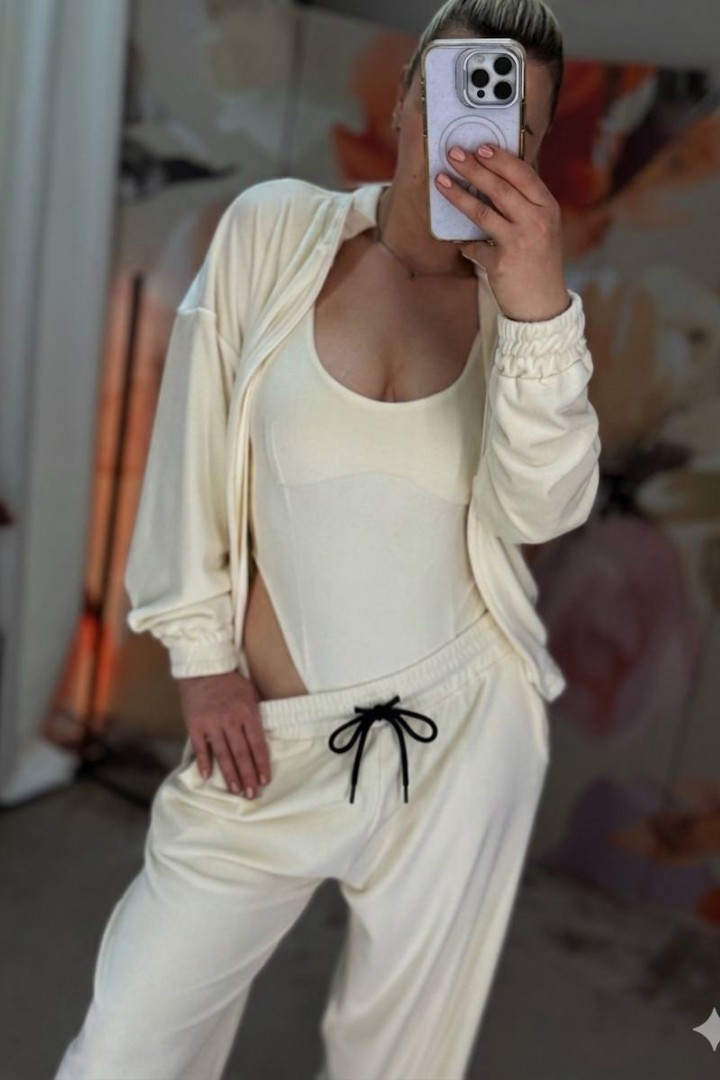 Костюм тройка с боди MIS-223A750