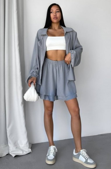 Костюм рубашка и шорты KBE-0202A430