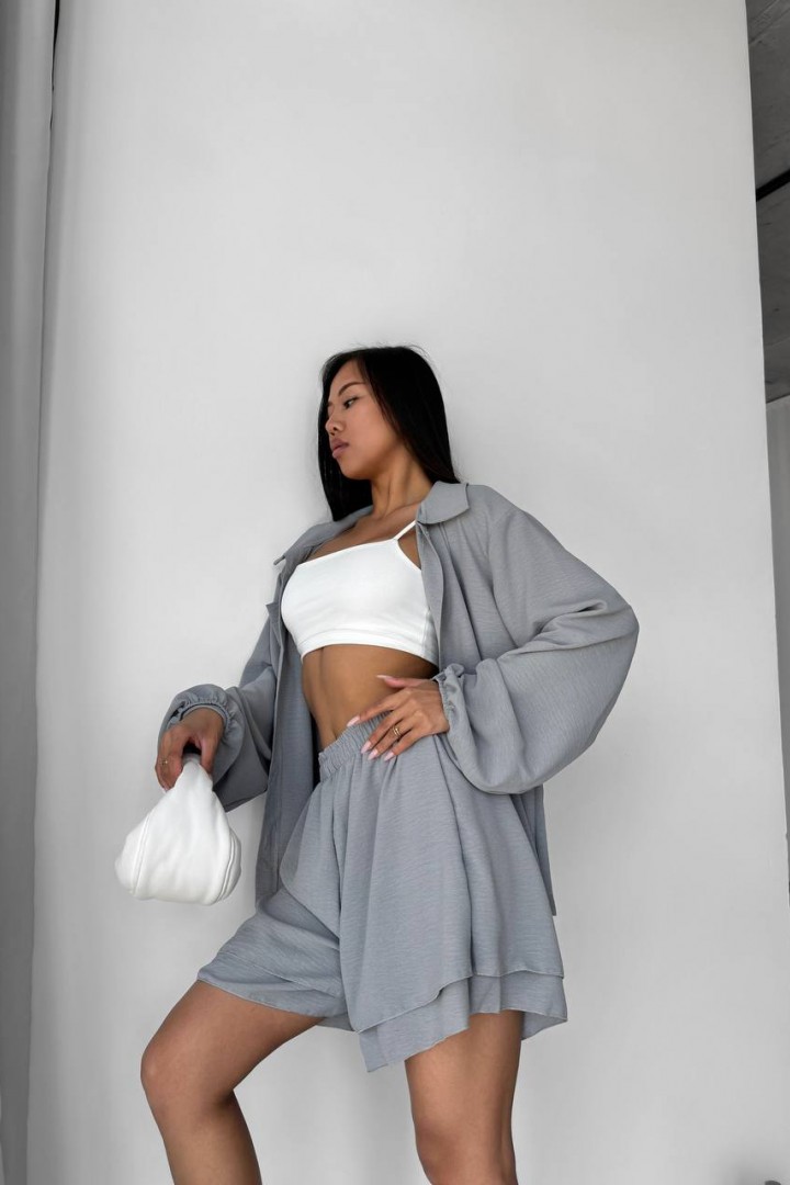 Костюм рубашка и шорты KBE-0202A430