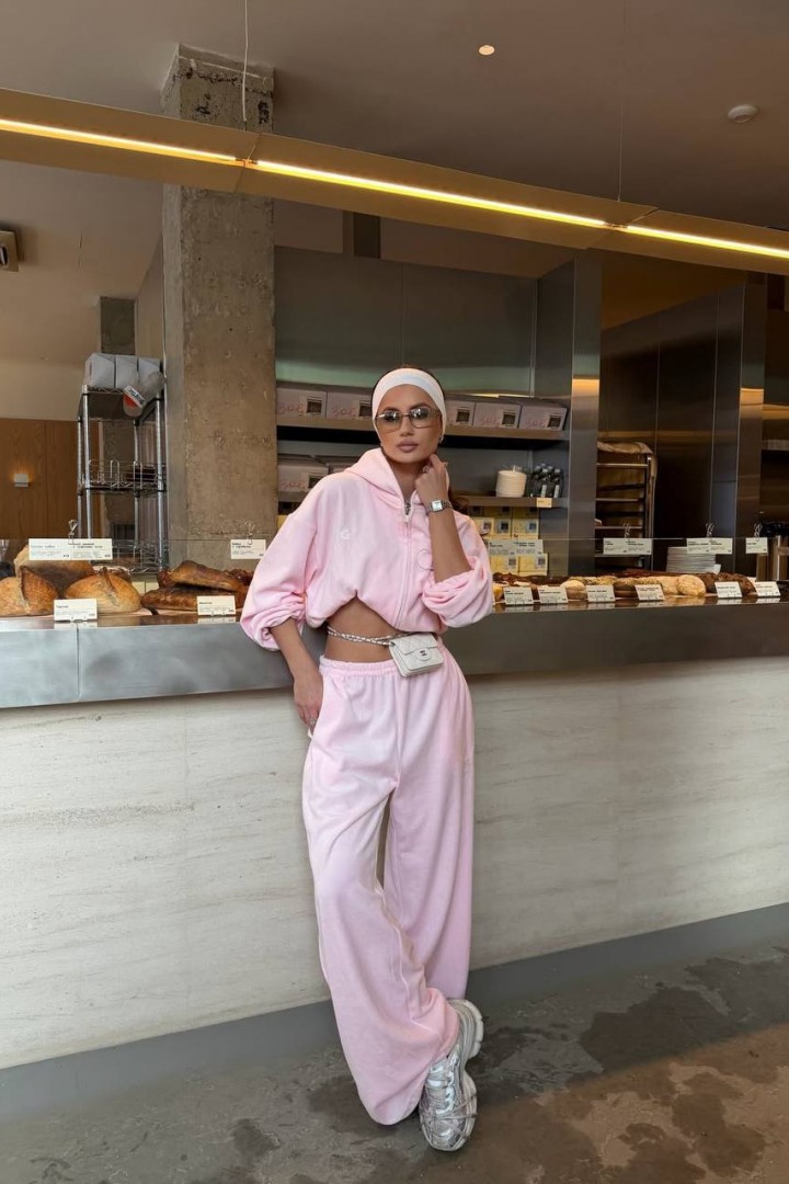 Велюровый костюм KBE-0300A600