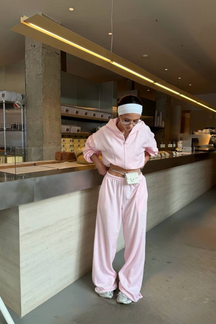 Велюровый костюм KBE-0300A600