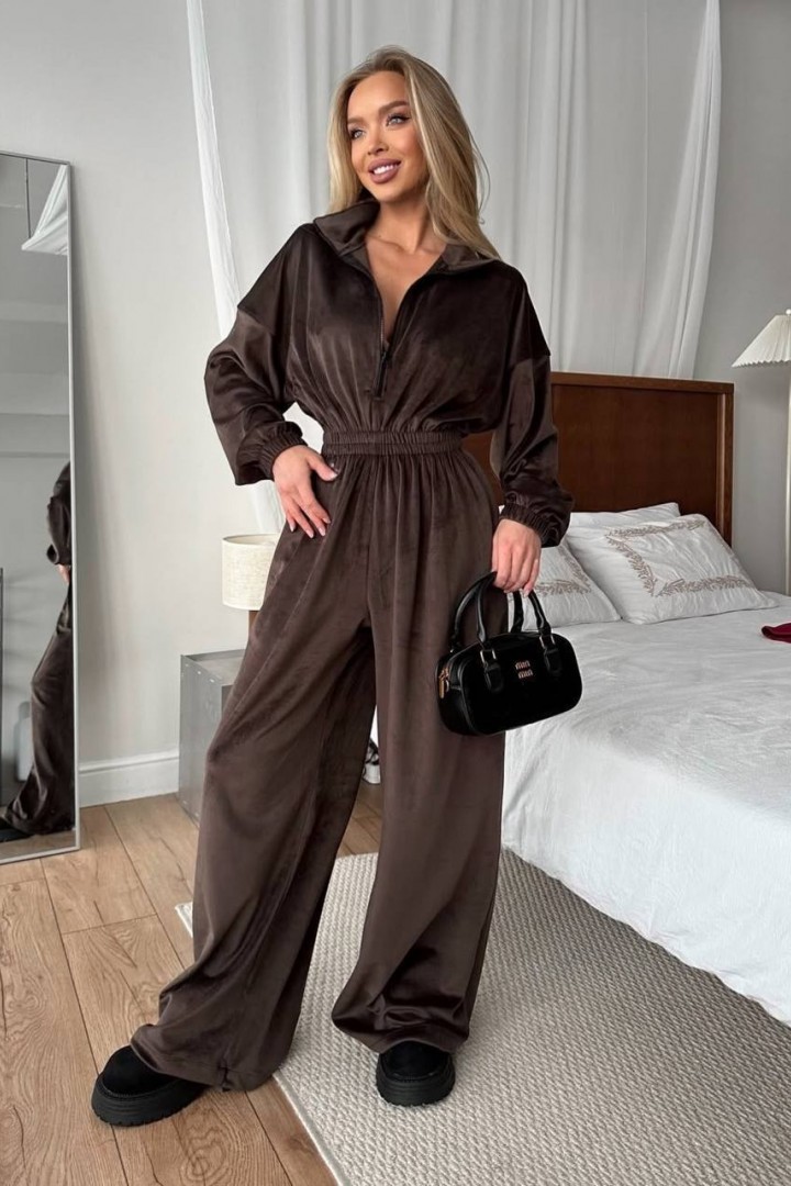 Велюровий комбінезон KBE-0258A580