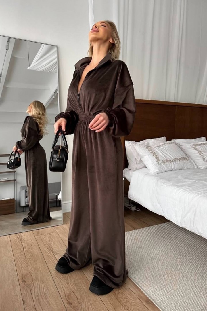 Велюровий комбінезон KBE-0258A580