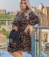 Сукня на ґудзиках з воланами VOJ-1027A650