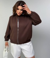 Стильный бомбер из замши YM-71399A18