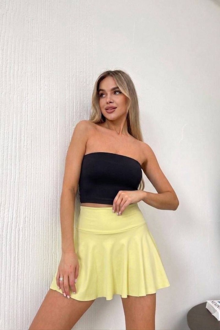 Короткая юбка-шорты MIK-3103A290