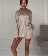 Шелковый костюм ATE-018A650