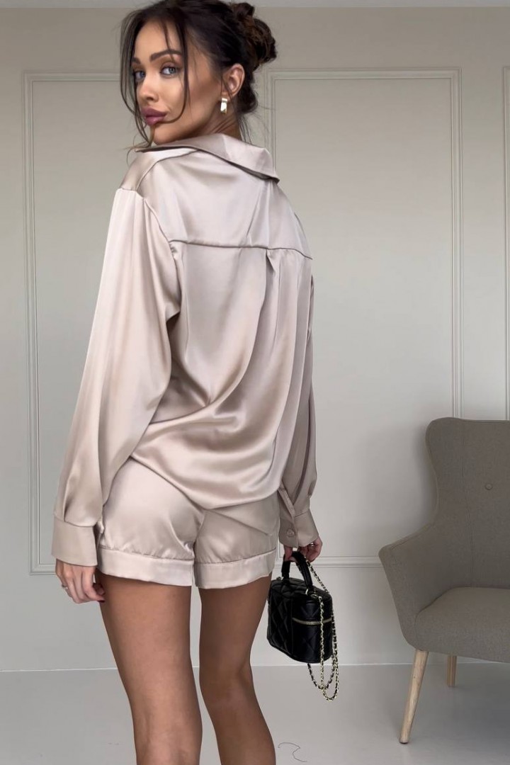 Шелковый костюм ATE-018A650