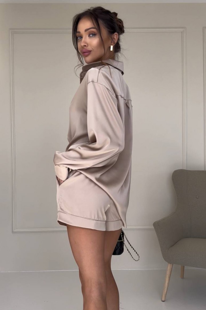 Шелковый костюм ATE-018A650