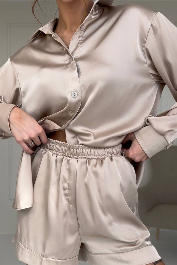 Шелковый костюм ATE-018A650