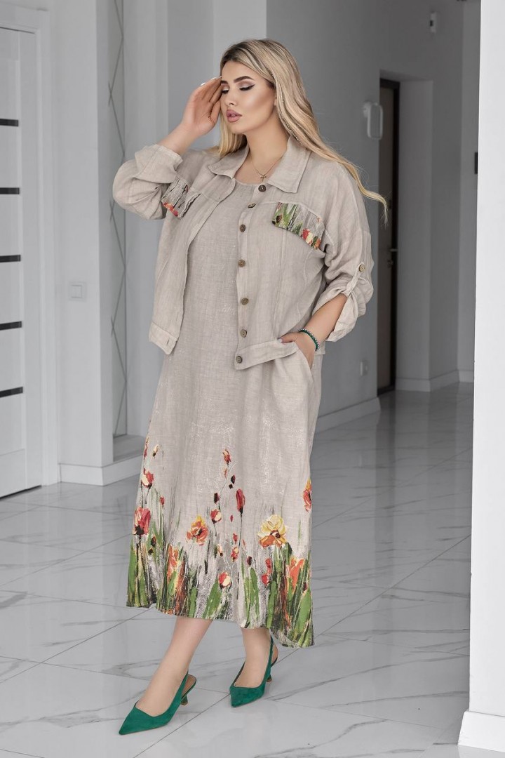 Льняний комплект MAX-2045A1950