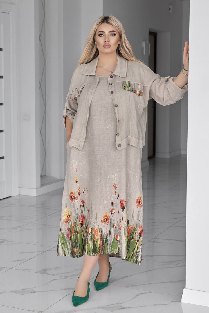 Льняний комплект MAX-2045A1950