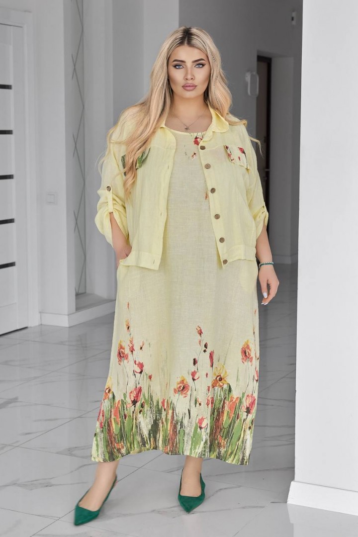 Льняний комплект MAX-2045A1950