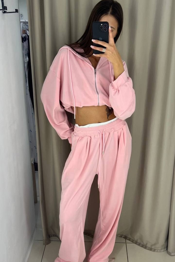 Велюровий спортивний костюм STB-15A600